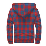 Clan Galloway Red Crest Tartan Sherpa Hoodie CT696