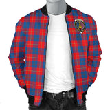 Clan Galloway Red Crest Tartan Bomber Jacket ZJ287