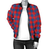 Clan Galloway Red Tartan Bomber Jacket Z334