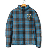 Clan Garden Crest Tartan Padded Jacket RF289