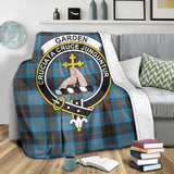 Clan Garden Crest Tartan Blanket UC291