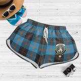 Clan Garden Crest Tartan Womens Shorts NW1885