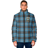 Clan Garden Crest Tartan Padded Jacket RF289