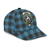 Garden Tartan Classic Cap with Family Crest