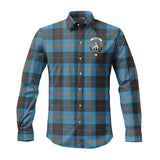 Clan Garden Crest Tartan Long Sleeve Shirt PC696