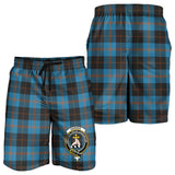 Clan Garden Crest Tartan Mens Shorts NS694