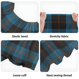 Clan Garden Tartan Off Shoulder Long Dress VL338