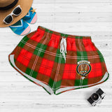 Clan Gartshore Crest Tartan Womens Shorts NW1884