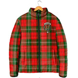 Clan Gartshore Crest Tartan Padded Jacket RF290