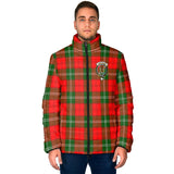 Clan Gartshore Crest Tartan Padded Jacket RF290