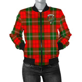 Clan Gartshore Crest Tartan Bomber Jacket ZJ290