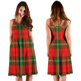 Clan Gartshore Tartan Sleeveless Midi Womens Dress VS875