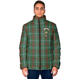 Clan Gayre Crest Tartan Padded Jacket RF293