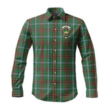 Clan Gayre Crest Tartan Long Sleeve Shirt PC692