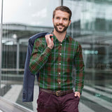 Clan Gayre Tartan Long Sleeve Shirt P906