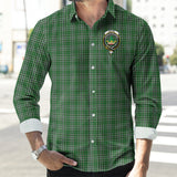 Clan Gayre Dress Crest Tartan Long Sleeve Shirt PC694