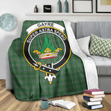 Clan Gayre Dress Crest Tartan Blanket UC293