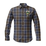 Clan Gayre Hunting Crest Tartan Long Sleeve Shirt PC693