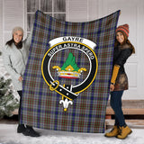 Clan Gayre Hunting Crest Tartan Blanket UC294