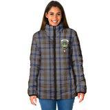 Clan Gayre Hunting Crest Tartan Padded Jacket RF292