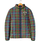 Clan Glass Crest Tartan Padded Jacket RF297