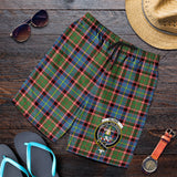 Clan Glass Crest Tartan Mens Shorts NS686