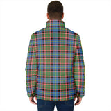 Clan Glass Crest Tartan Padded Jacket RF297