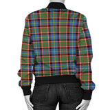 Clan Glass Crest Tartan Bomber Jacket ZJ297