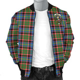 Clan Glass Crest Tartan Bomber Jacket ZJ297