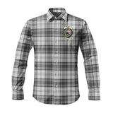 Clan Glen Crest Tartan Long Sleeve Shirt PC687