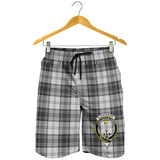 Clan Glendinning Crest Tartan Mens Shorts NS684