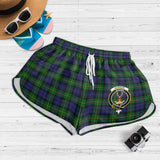 Clan Gordon Crest Tartan Womens Shorts NW1866