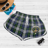 Clan Gordon Dress Crest Tartan Womens Shorts NW1871