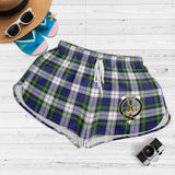 Clan Gordon Dress Modern Crest Tartan Womens Shorts NW1872