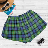 Clan Gordon Old Ancient Crest Tartan Womens Shorts NW1869