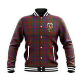 Clan Gow Crest Tartan Baseball Jacket JM671