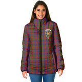 Clan Gow Crest Tartan Padded Jacket RF312