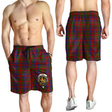 Clan Gow Crest Tartan Mens Shorts NS671