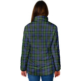 Clan Gow Hunting Crest Tartan Padded Jacket RF309