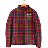 Clan Gow Modern Crest Tartan Padded Jacket RF310