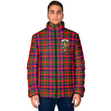 Clan Gow Modern Crest Tartan Padded Jacket RF310