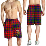 Clan Gow Modern Crest Tartan Mens Shorts NS673