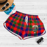 Clan Gow of Skeoch Crest Tartan Womens Shorts NW1863