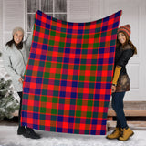 Clan Gow of Skeoch Tartan Blanket U364