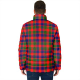 Clan Gow of Skeoch Crest Tartan Padded Jacket RF311