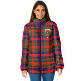 Clan Gow of Skeoch Crest Tartan Padded Jacket RF311