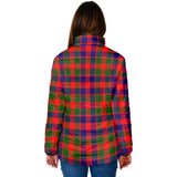 Clan Gow of Skeoch Crest Tartan Padded Jacket RF311