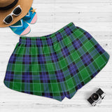 Clan Graham of Menteith Modern Tartan Womens Shorts NW844