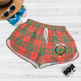 Clan Grant Ancient Crest Tartan Womens Shorts NW1851