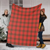 Clan Grant Weathered Tartan Blanket U379